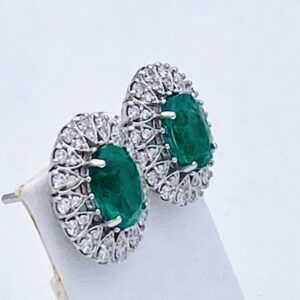 Orecchini smeraldi e diamanti Art.OR1294