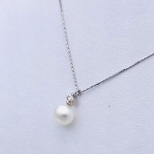 Girocollo pendente perla oro 750% Art.CDP62-1