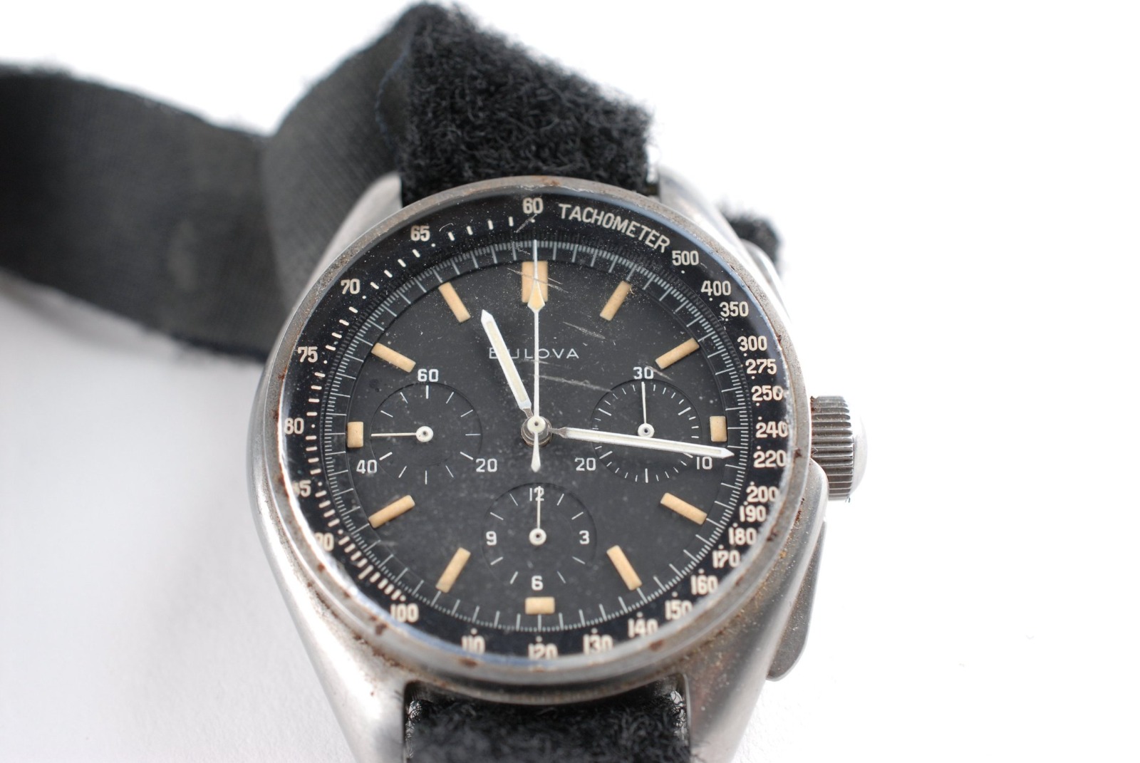 autentico bulova lunar pilot 1971 gioielleria palermo