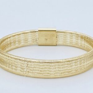 Soft bracelet in yellow gold thread 750% Art.GIORDINI1