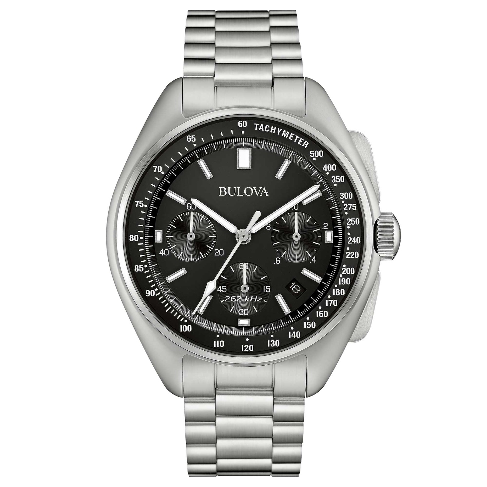 bulova lunar pilot variante braccialetto acciaio gioielleria palermo