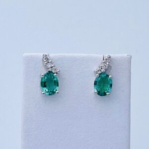Orecchini smeraldi e diamanti Art.OR841