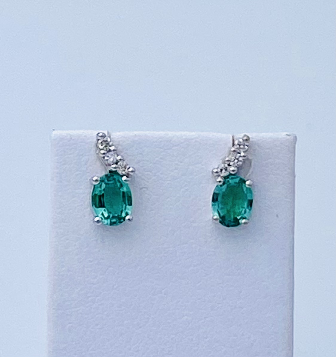 Orecchini smeraldi e diamanti GEMME Art.OR841
