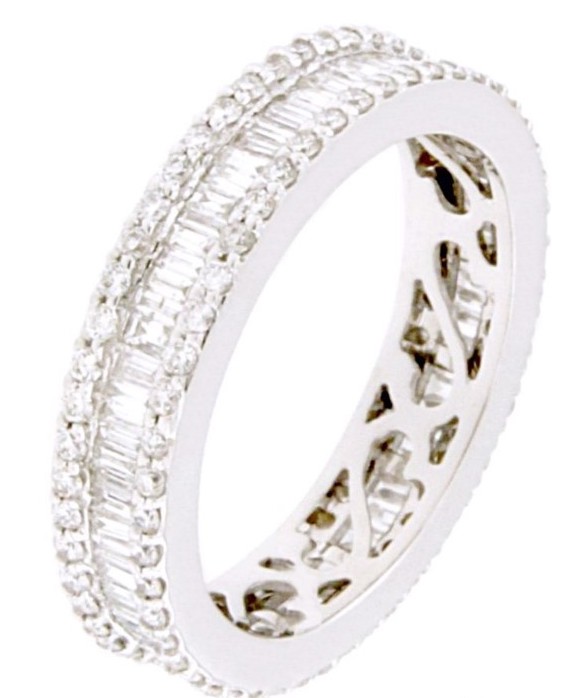 Veretta Ring with Baguette Diamonds Art.3625RW
