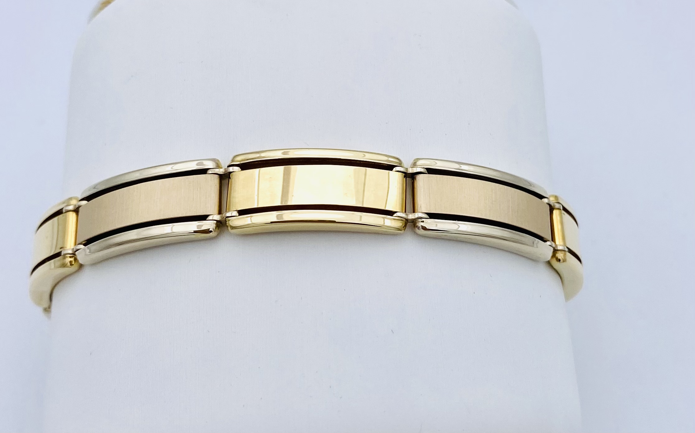 750% yellow gold men’s bracelet ART. ORBR06