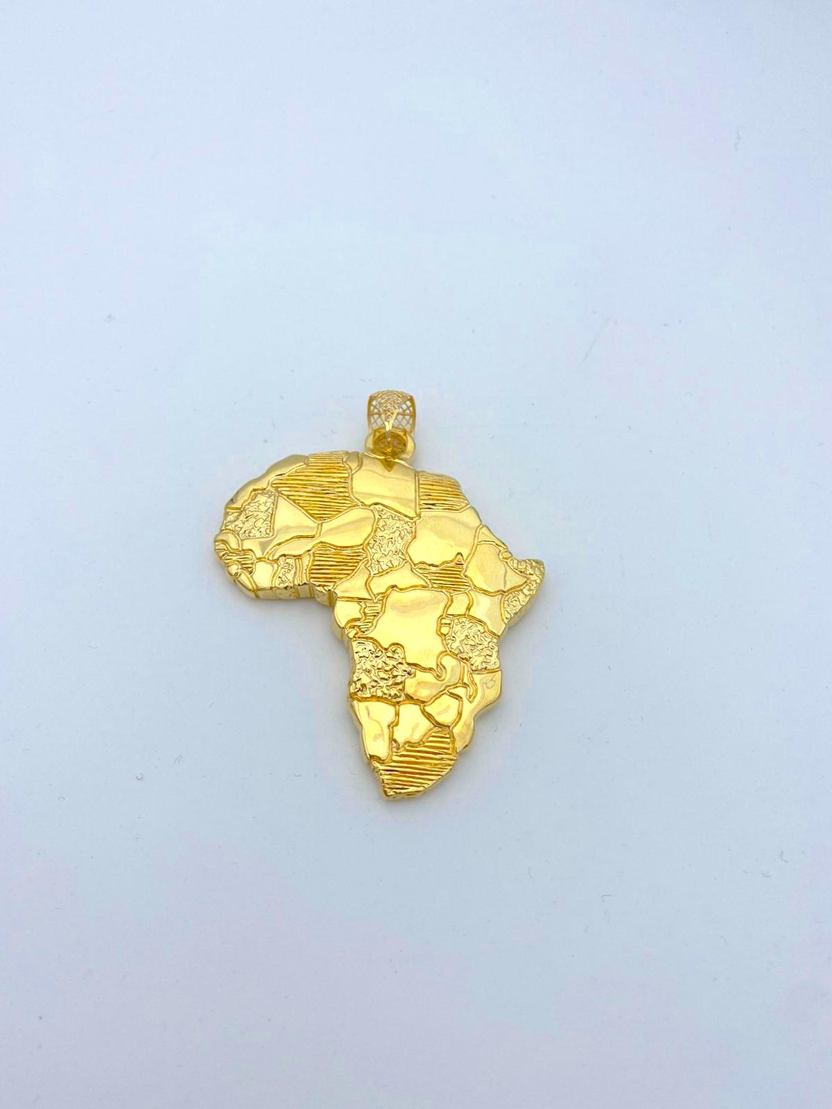 Pendente RAPPER Africa Oro Giallo Art. PENDAFR