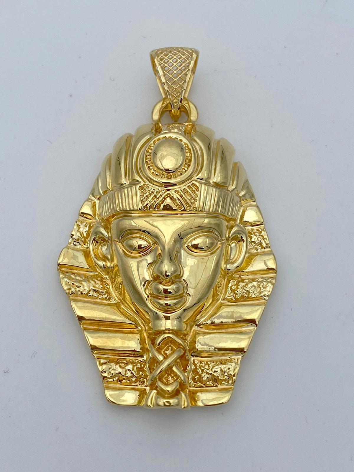 Pendente Testa Faraone Egizio Oro Art. PENFAR