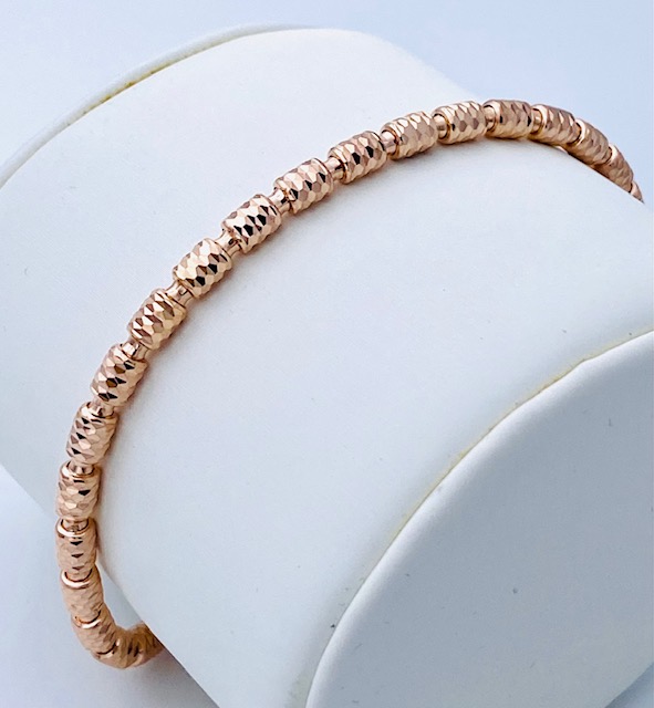 Desmos bracelet in silver art. BE01F0040PK