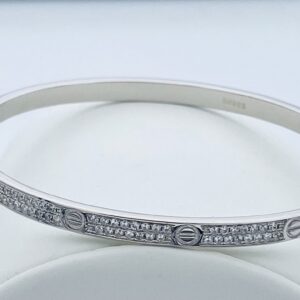 925% Silver Bracelet Round Bangle art. BA000677