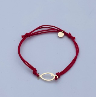 925% silver string fish bracelet Art.P625494R
