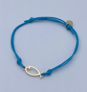 925% silver string fish bracelet Art.P625494A