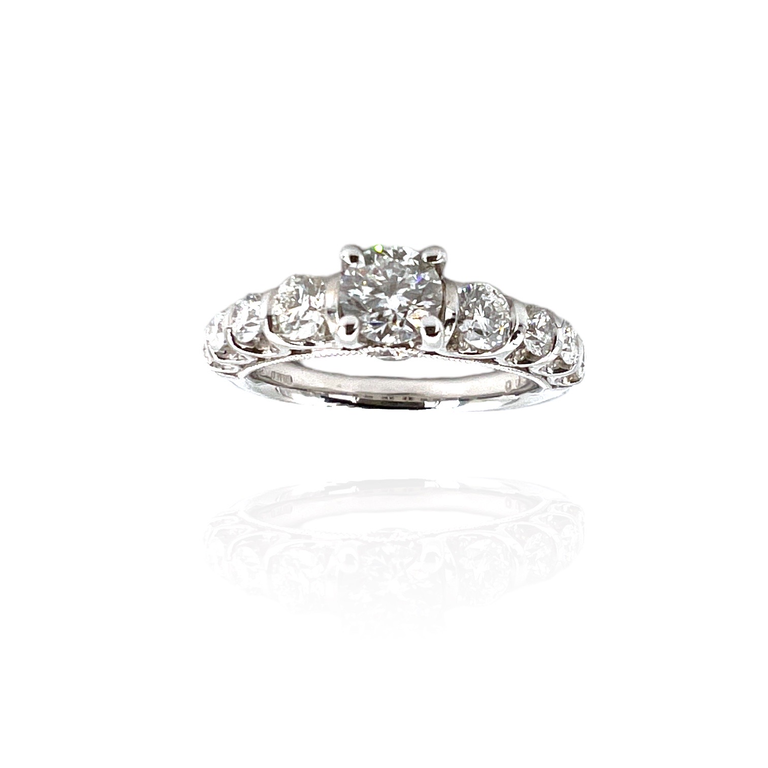 Anello Solitario Oro Diamanti GIA America Art. RDA714800-01