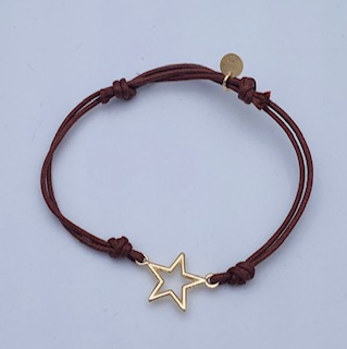 Bracelet star, lanyard and silver 925% Art.S625494M