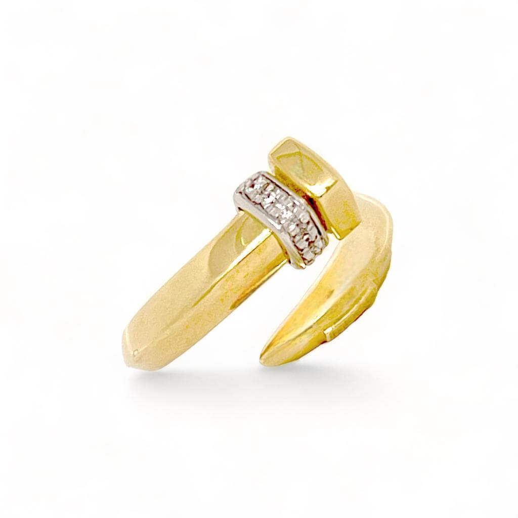 Gold nail ring 750% Art. ANCHI