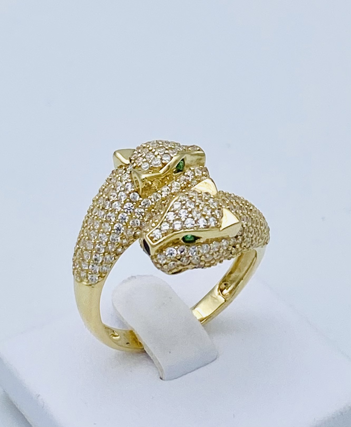 Gold Panther Ring 750% Art.LEO001