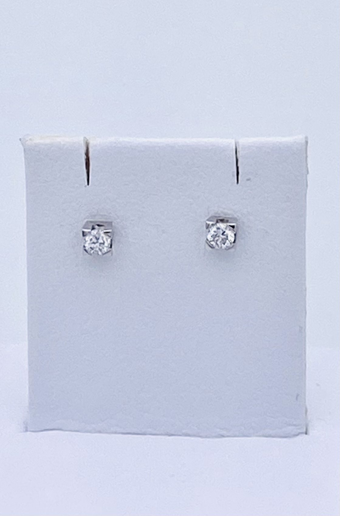 Light point earrings in white gold and DESIDERIO Diamonds Art. OR641