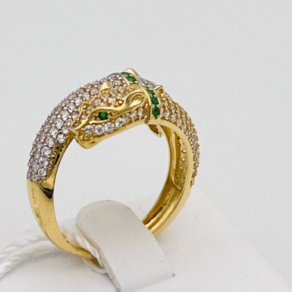 Gold Panther Ring 750% Art.LEO005