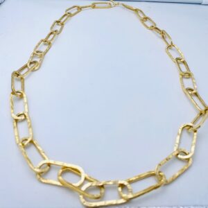 Collana catena in argento 925% dorato Art.624343