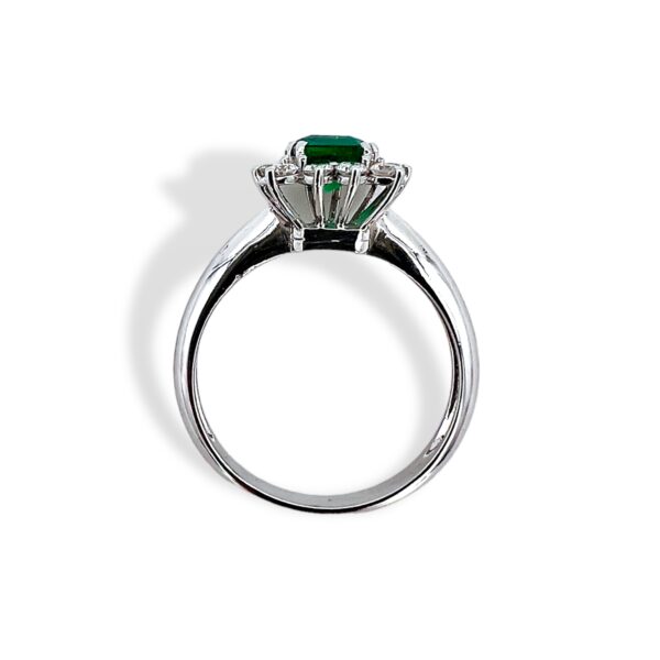 Anello con smeraldo e diamanti BON TON art.CIP1
