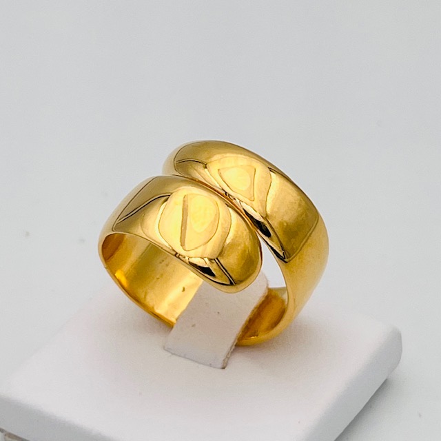 Golden bronze ring to contract Art.ANBRN3