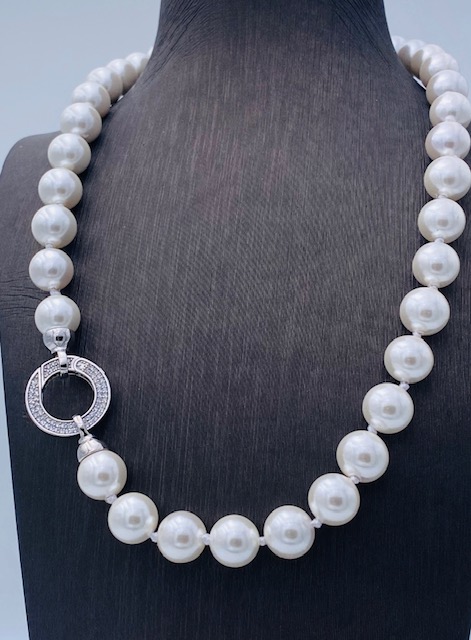 925% silver susta pearl necklace Art.528566