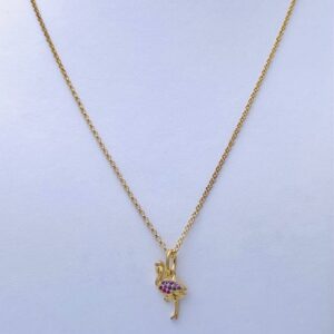 Pendente  fenicottero argento 925%  art. 583404