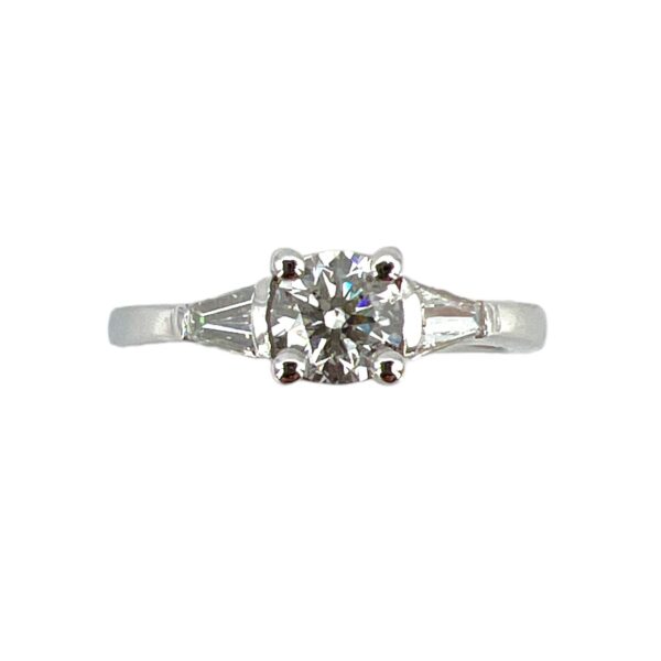 White Gold 750% Diamond Certified GIA America Solitaire Ring Art.2971918