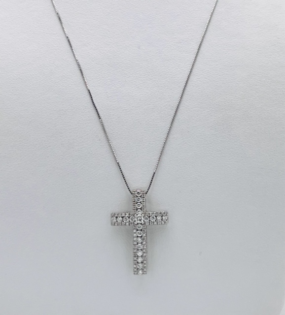 Gold Diamond Cross Pendant Art. GR375