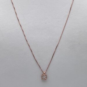 Rose Gold and NARCISO Diamonds Point Light Pendant Art.CD1021