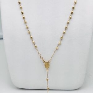 Collana catena Rosario oro 750% Art. ROOG03