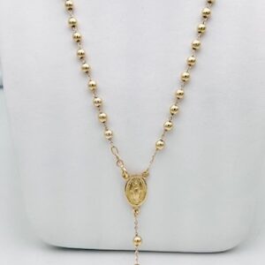 Collana catena Rosario oro 750% Art. ROOG07