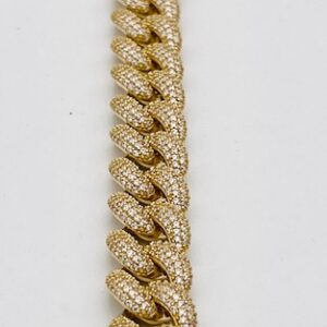 Bracciale  oro 750% maglia grumette Art.BRGRUM1