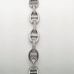 Bracciale catena in argento 925%  Art.611343