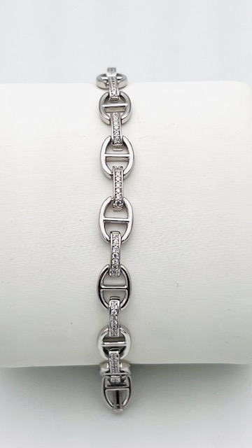 Bracciale catena in argento 925%  Art.611343