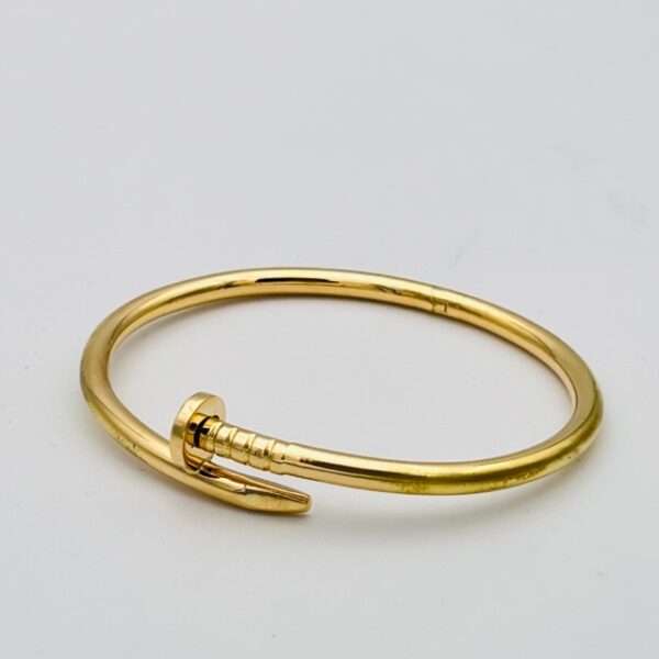 Nail bracelet in yellow gold 750% Art.BRCHP1