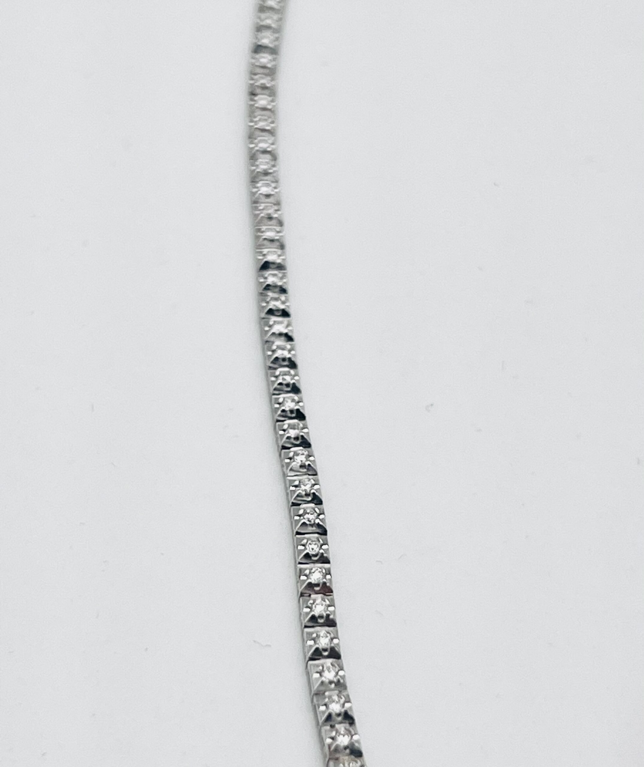 EPOQUE tennis bracelet diamonds white gold 750% Art. BR445