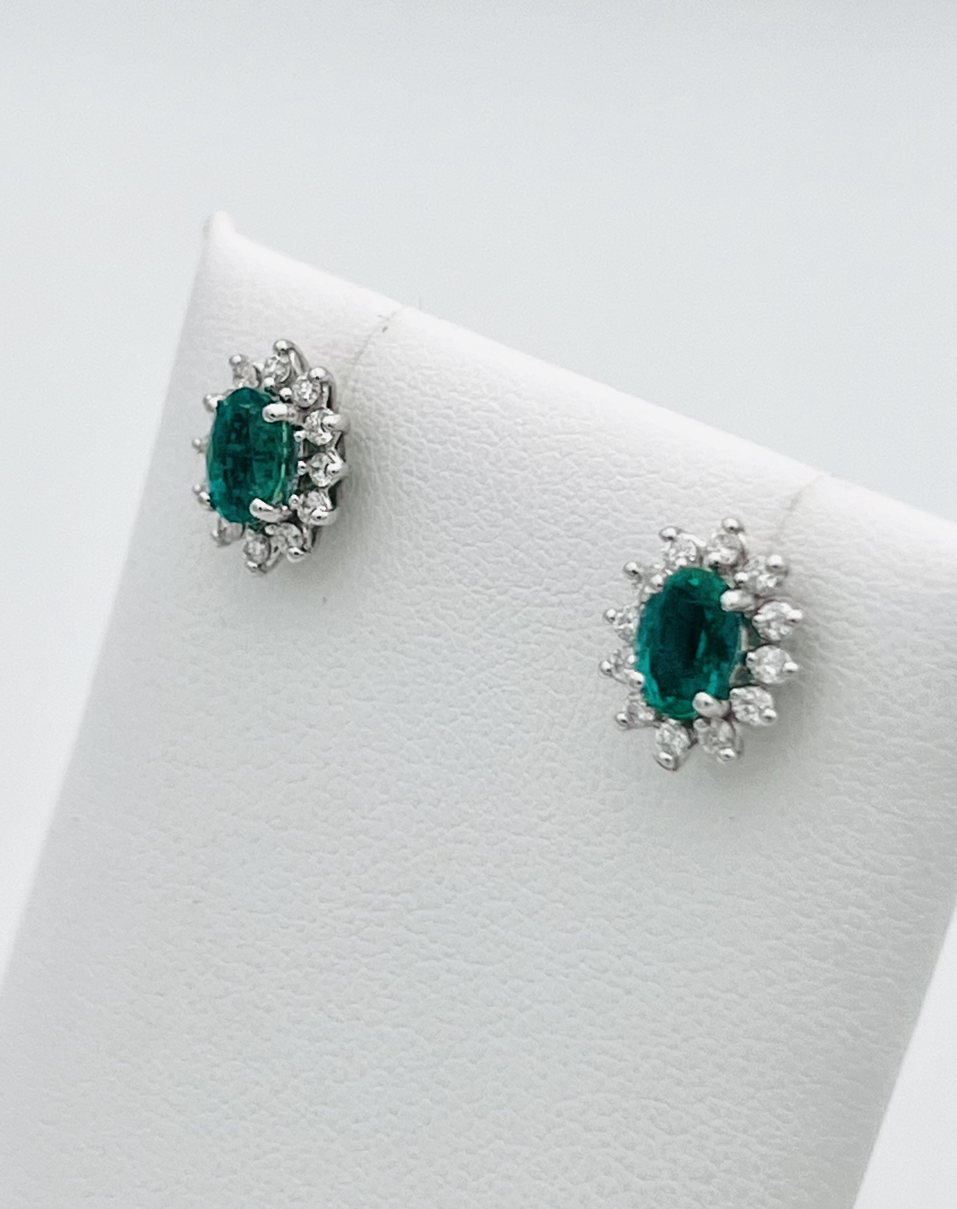 Orecchini smeraldi e diamanti Art.OR1283