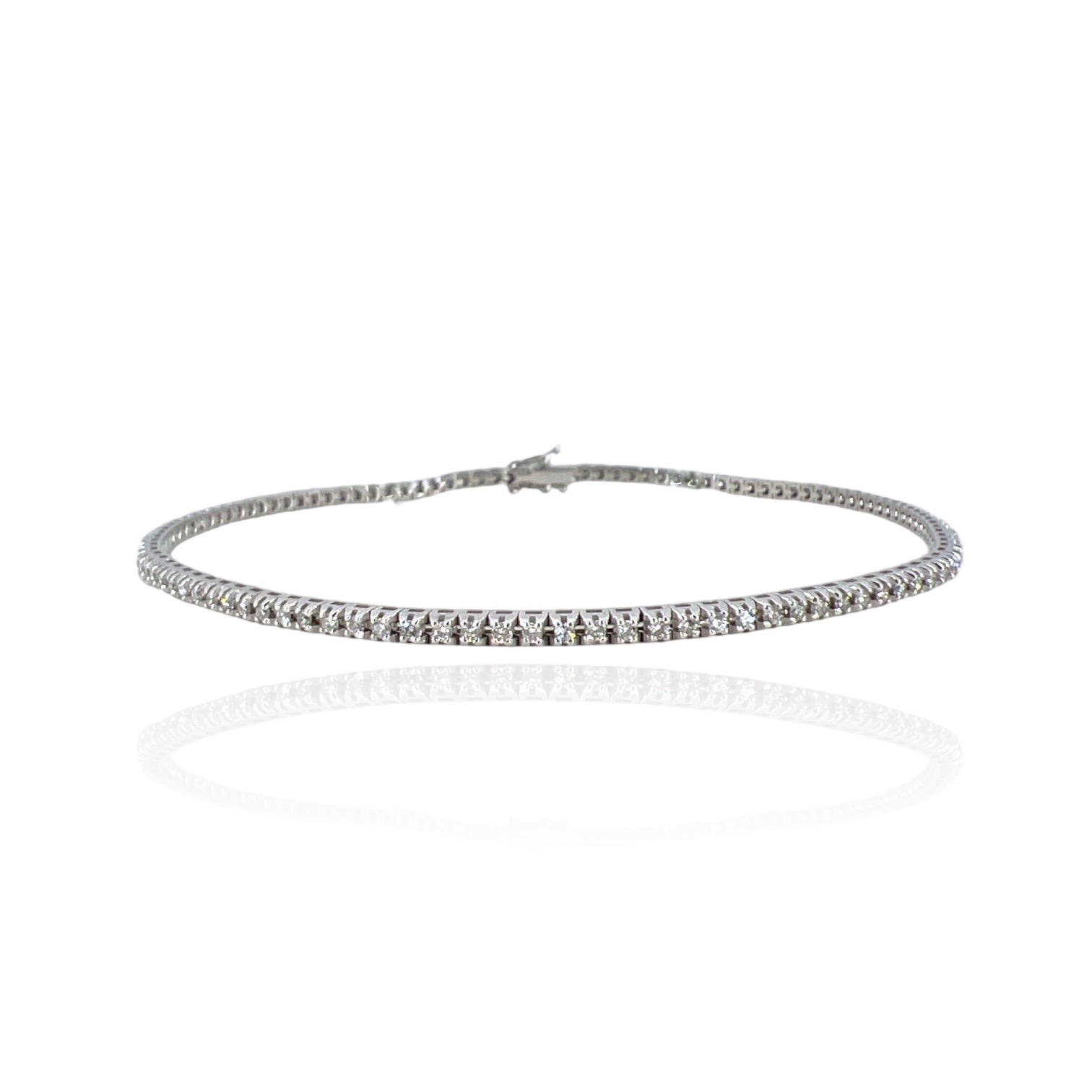 Diamond Tennis Bracelet in Gold DESIDERIO Art.BR 397-2