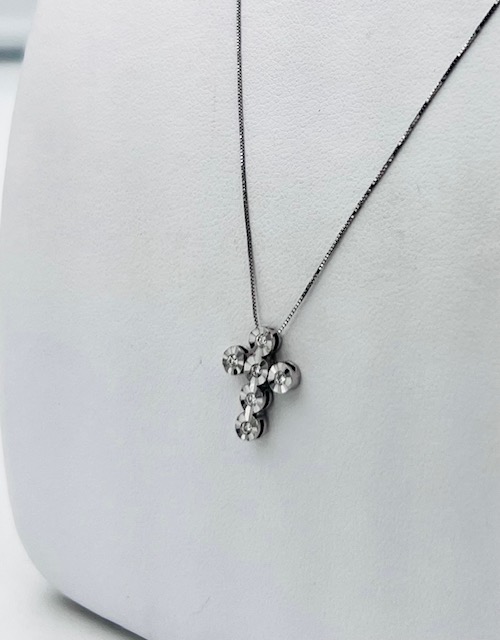 Cross pendant with diamonds art.GR462-1