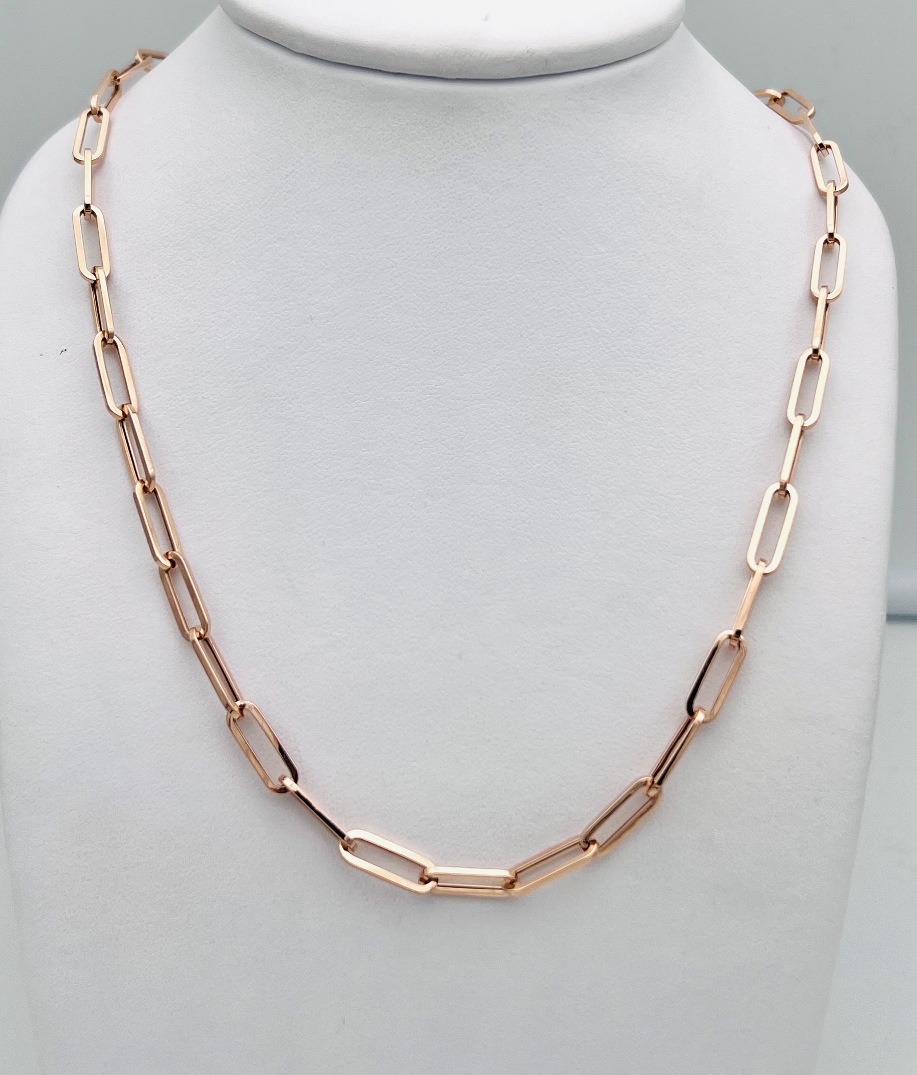 Choker necklace gold chain 750% Art.CLCAR1