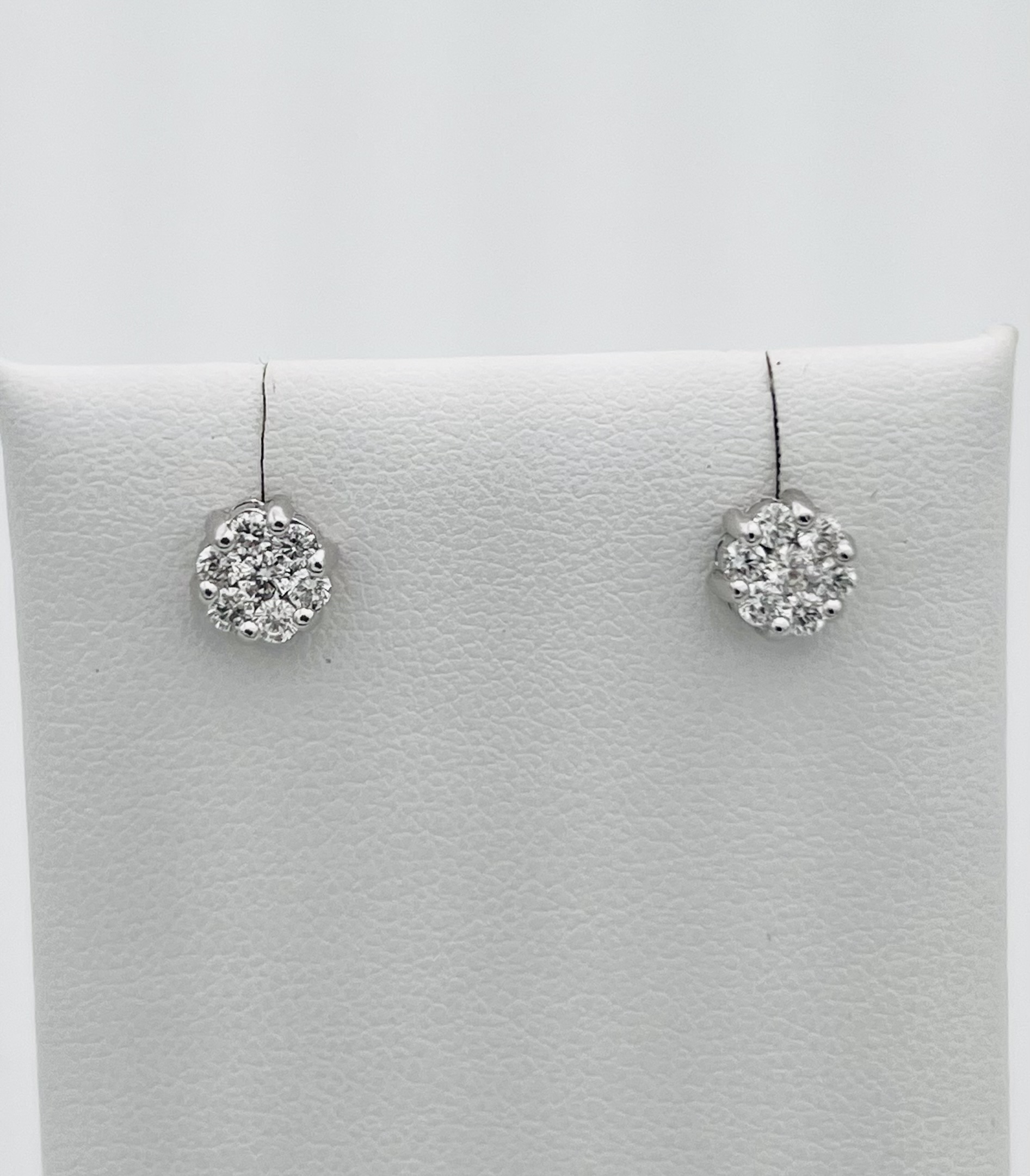 Earrings point light OF diamonds DROPS OF LIGHT Art. OR1385