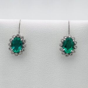 Orecchini smeraldi e diamanti Art.OR1366