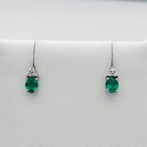 Orecchini smeraldi e diamanti Art.OR560