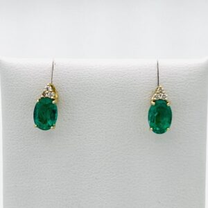 Orecchini smeraldi e diamanti Art.OR1435