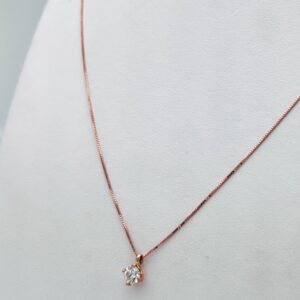 Pendente punto luce oro rosa e diamanti PASSIONE Art. CD1067-1