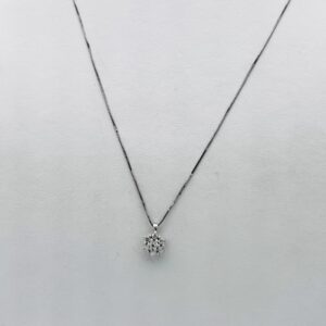 Pendente punto luce diamanti e oro  Art. CD285-1