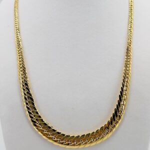 COBRA Round Necklace Yellow Gold 750% Art.GGOR1