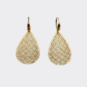 Earrings pendant filigree gold 750% Art. ORPEND1
