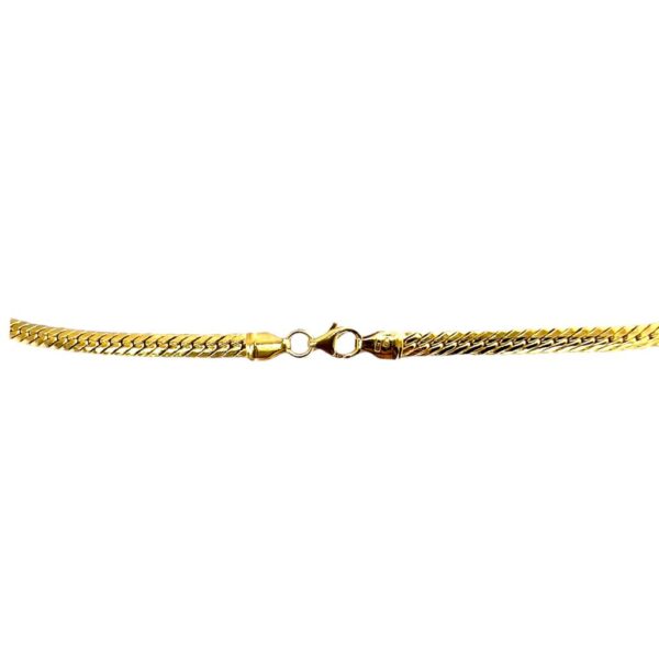 Collana girocollo COBRA oro giallo 750% Art.GGOR14