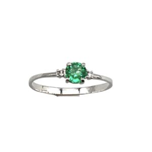 Anello  diamanti smeraldo GEMME Art. AN2974